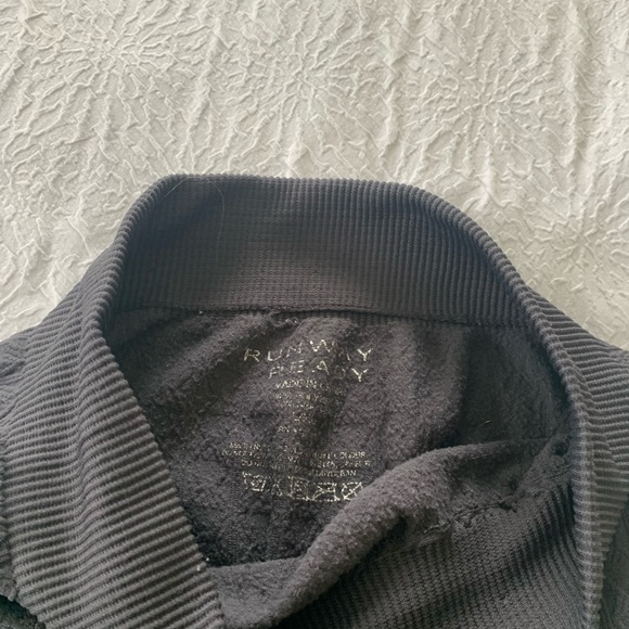 Gray fleece lined leggings - Picture 2 of 3